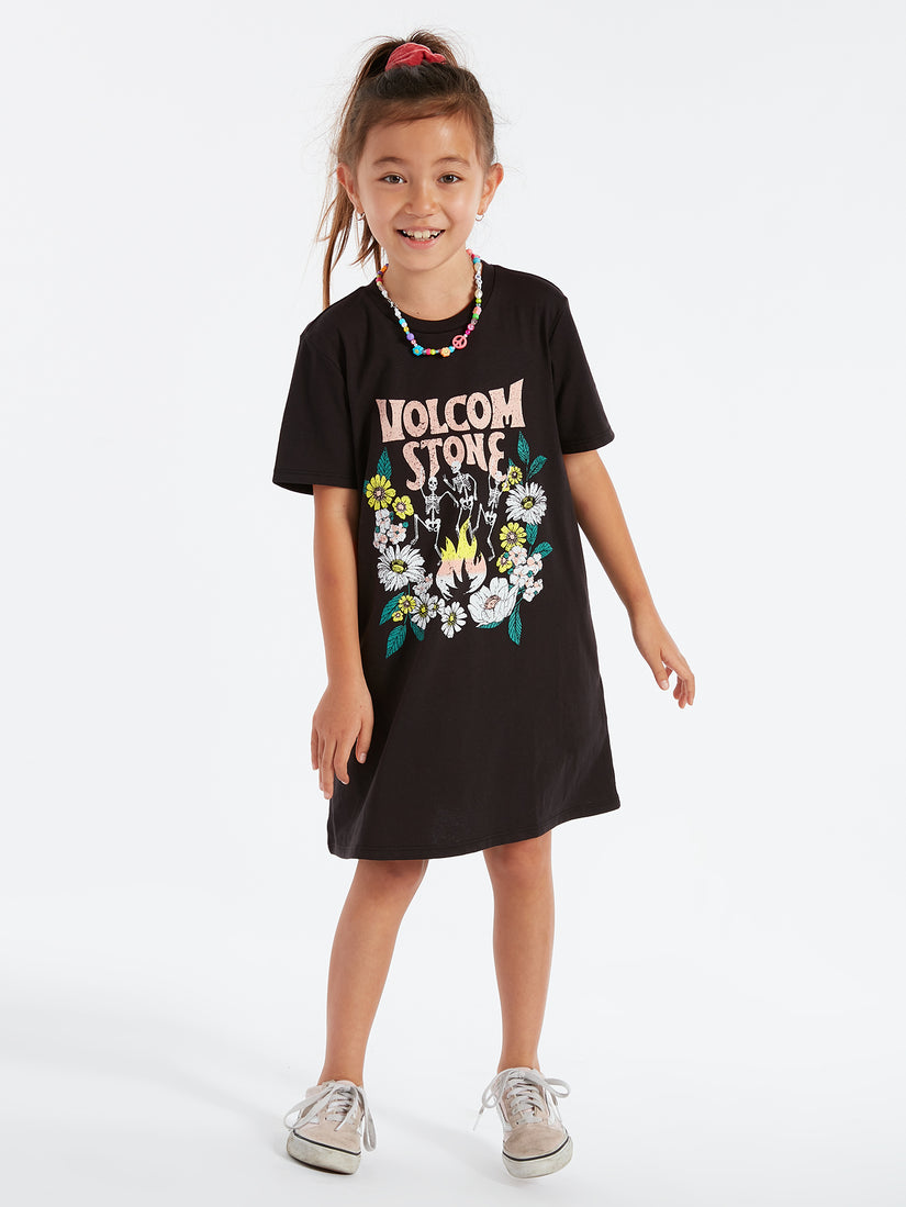 Big Girls Truly Stokin Dress - Black (R1322200_BLK) [8]