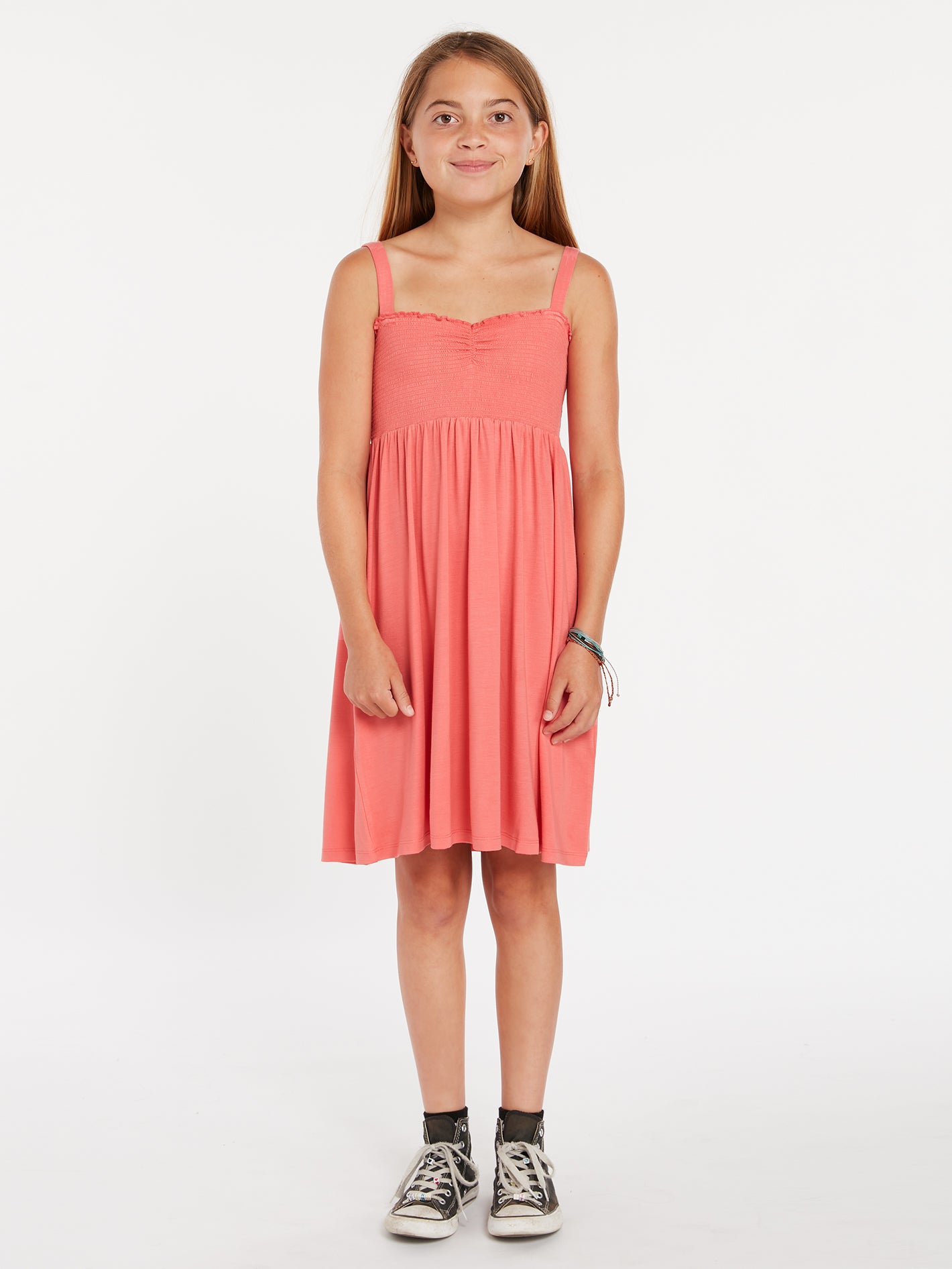 Girls Swingin Summer Dress - Electric Coral – Volcom US