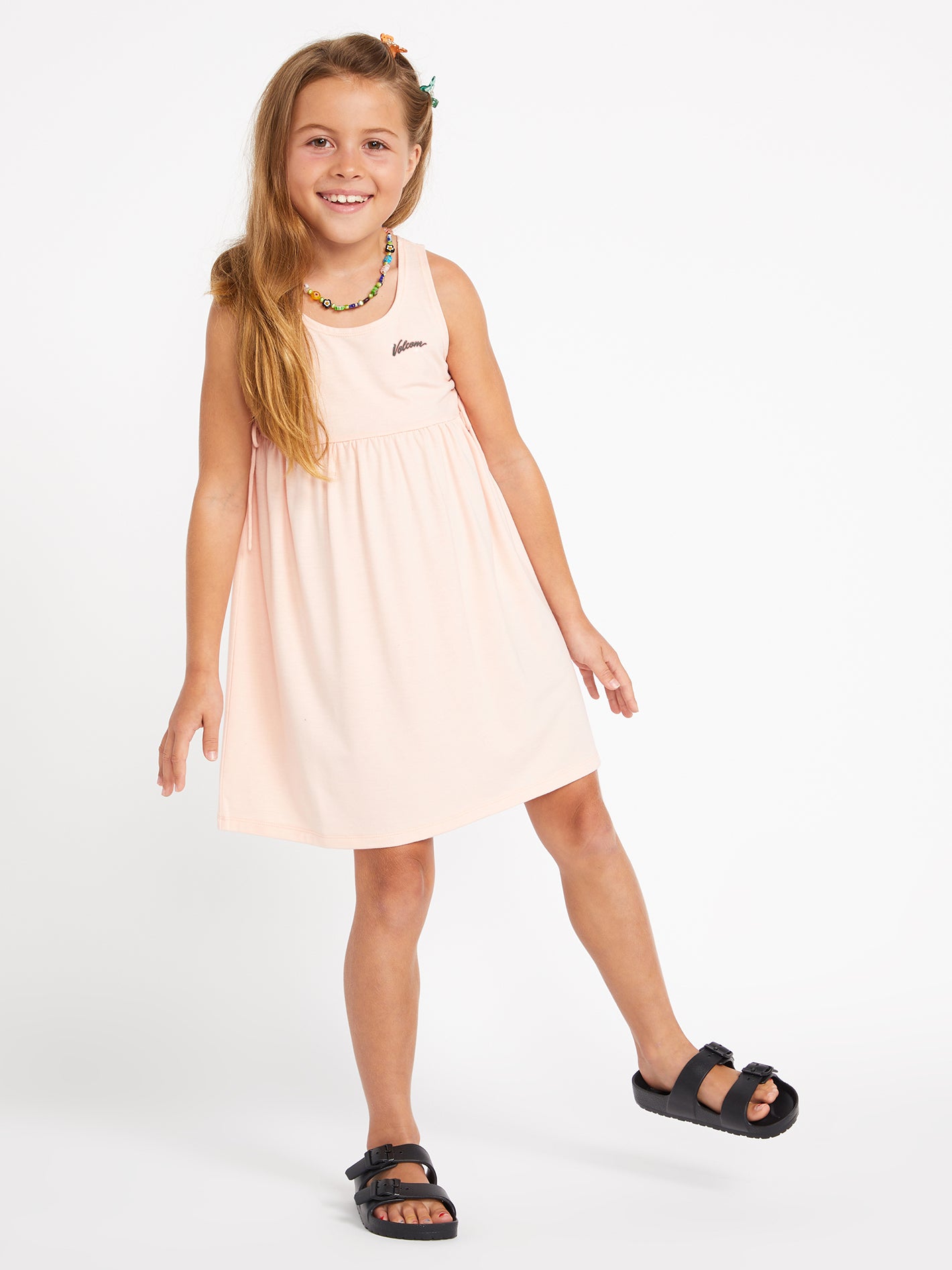 Girls Sandy Candy Dress - Melon – Volcom US