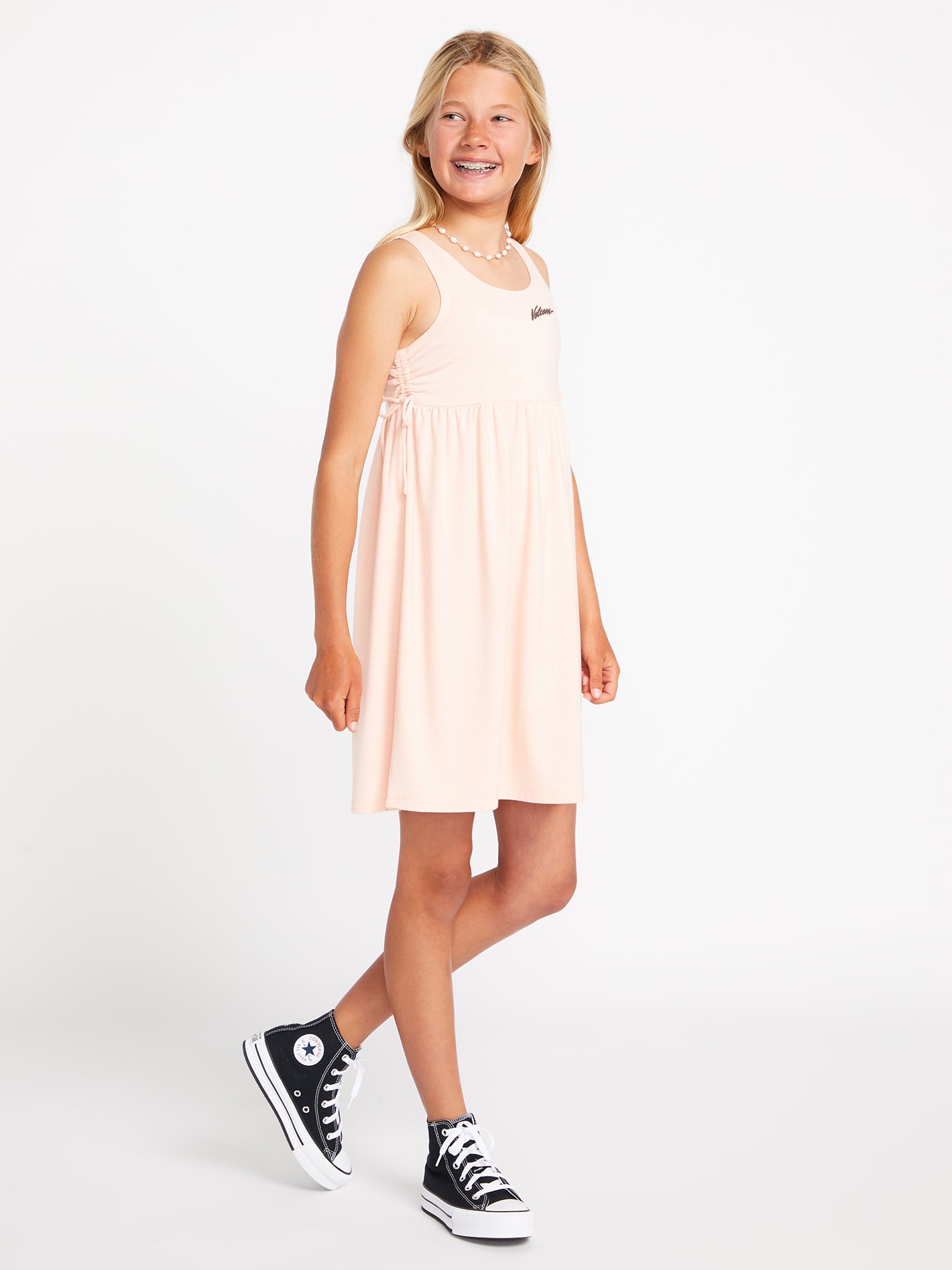 Girls Sandy Candy Dress - Melon – Volcom US