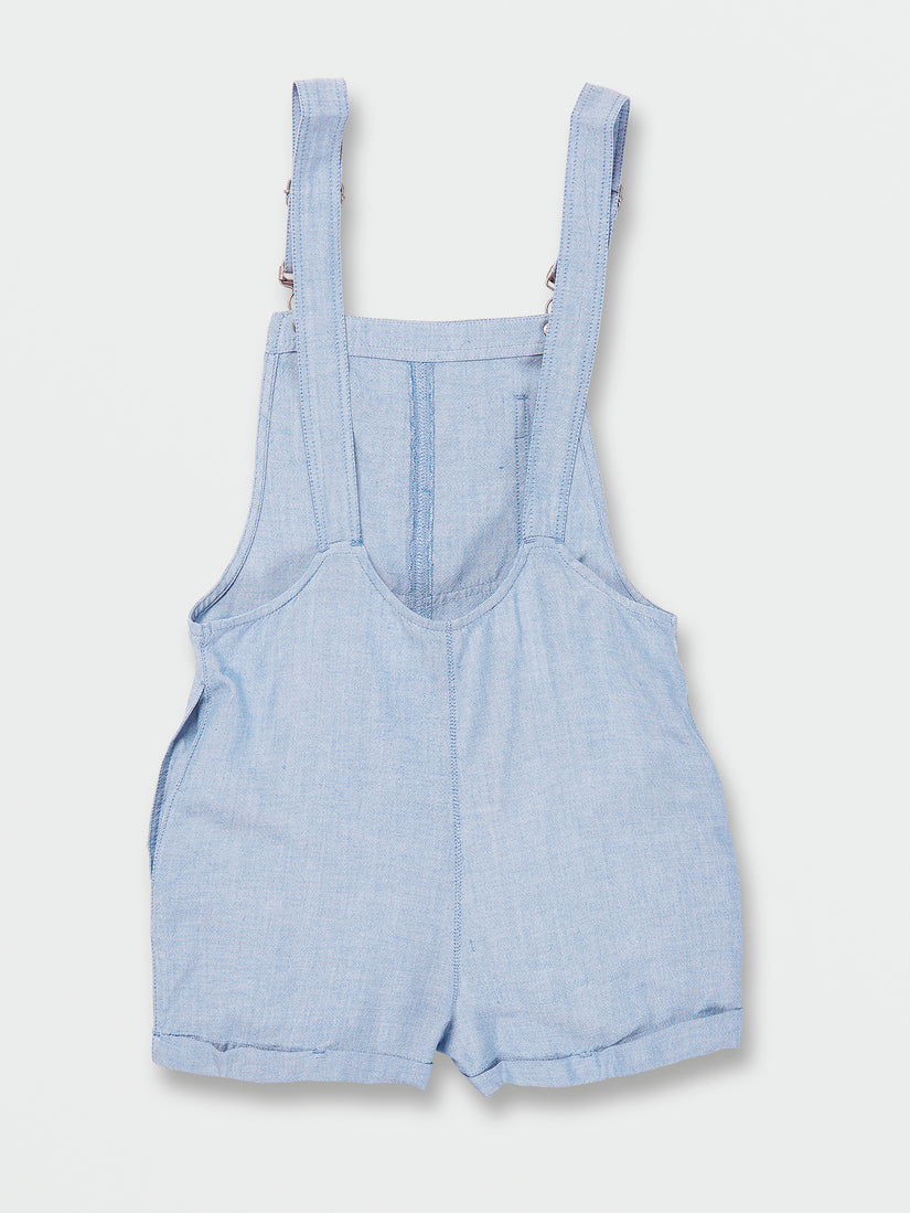 Girls Sunday Strut Romper - Blue Bird