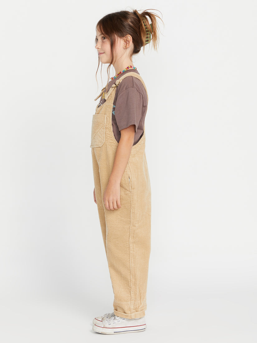 Girls Stone Street Overall - Khaki (R2832300_KHA) [1]