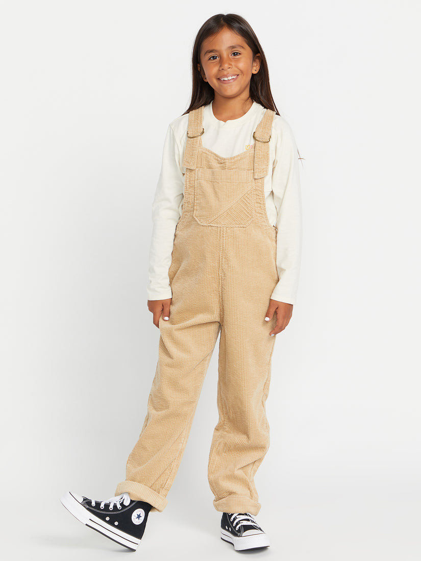 Girls Stone Street Overall - Khaki (R2832300_KHA) [4]