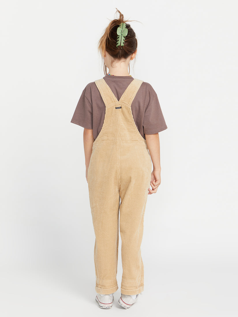 Girls Stone Street Overall - Khaki (R2832300_KHA) [B]