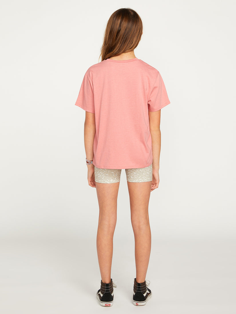 Girls Truly Stoked Boyfriend Tee - Desert Pink