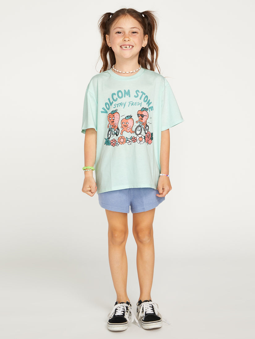 Girls Truly Stoked Boyfriend Tee - Pale Aqua (R3512302_PAQ) [1]