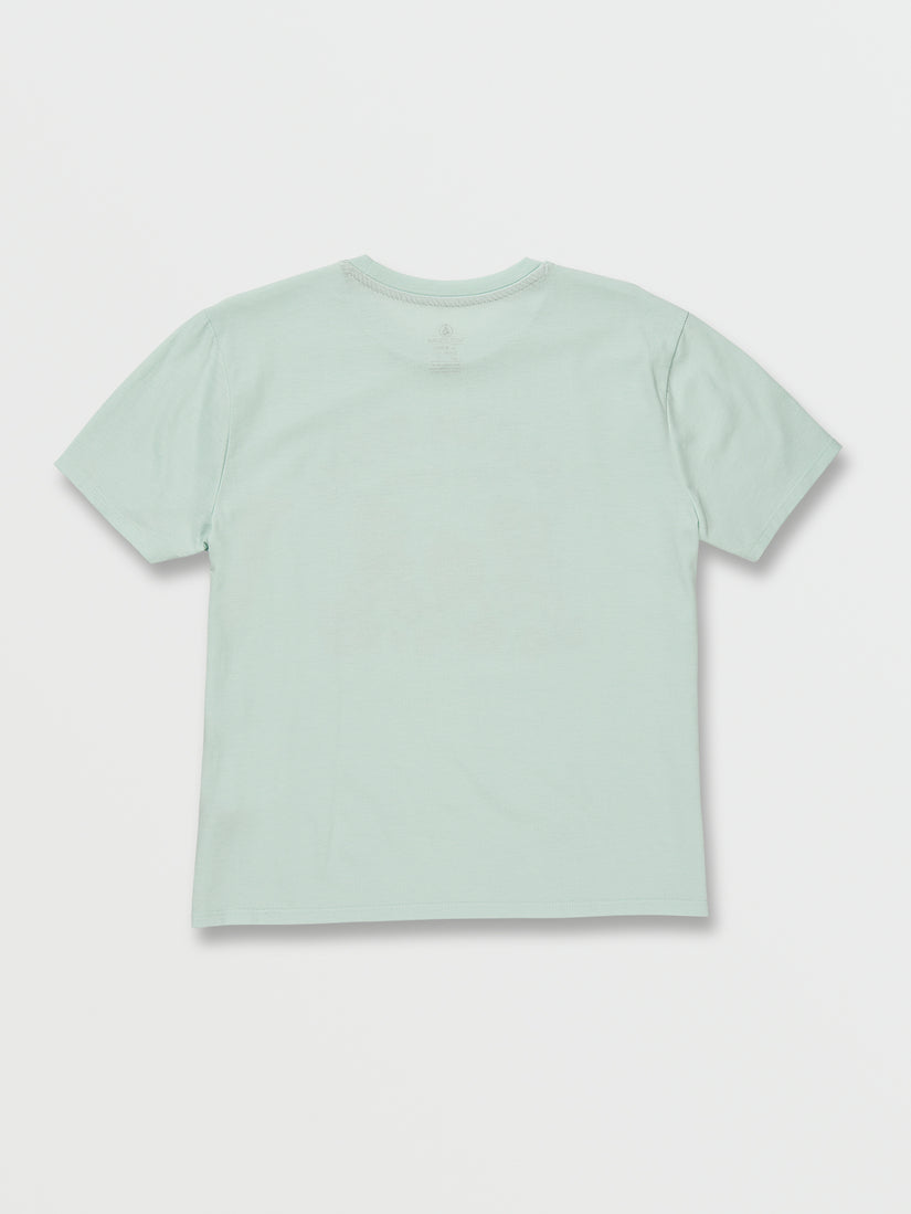 Girls Truly Stoked Boyfriend Tee - Pale Aqua (R3512302_PAQ) [B]