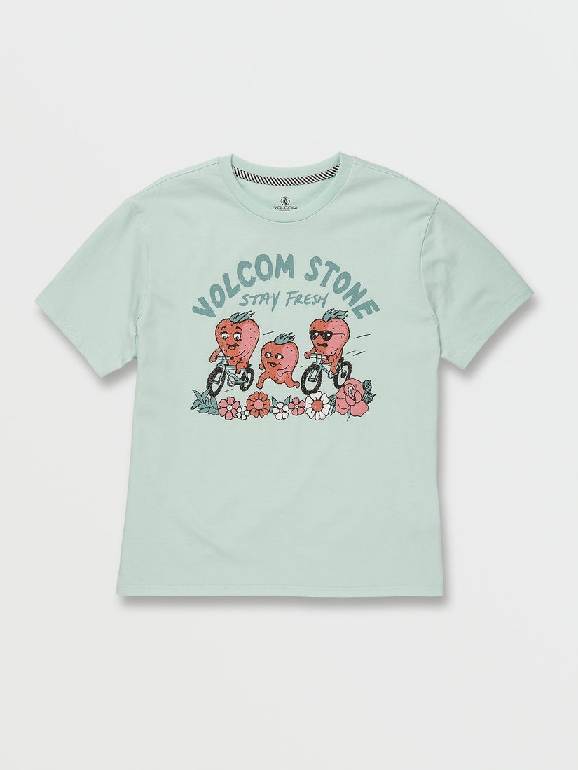 Girls Truly Stoked Boyfriend Tee - Pale Aqua (R3512302_PAQ) [F]