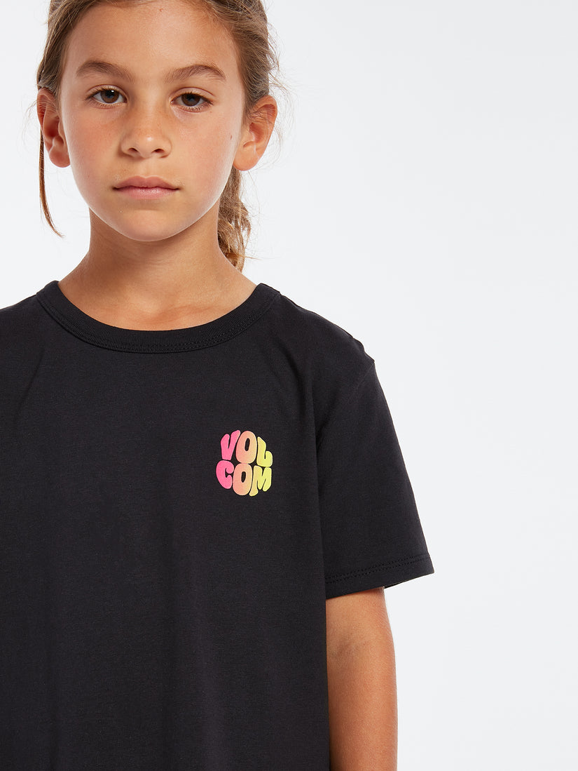 Big Girls Star Shields Tee - Black (R3522202_BLK) [1]