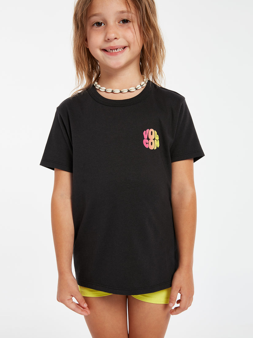 Big Girls Star Shields Tee - Black (R3522202_BLK) [5]