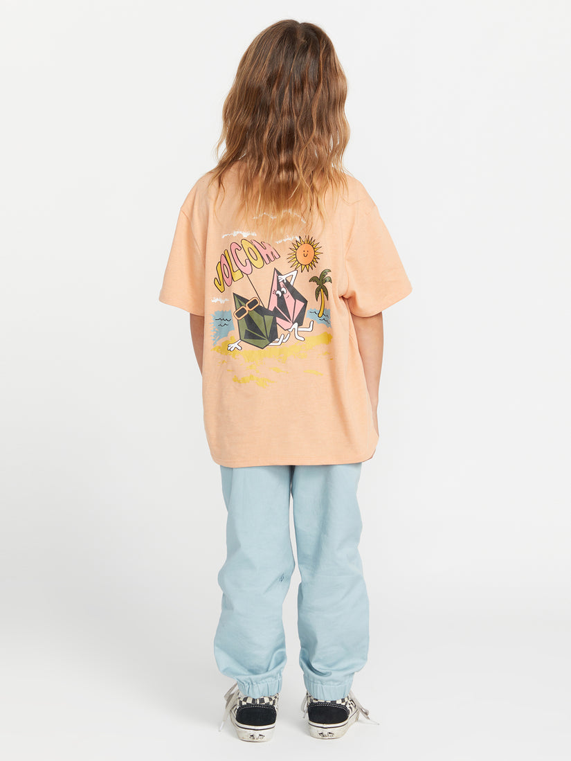 Girls Truly Stoked Boyfriend Tee - Clay (R3532302_CLY) [B]