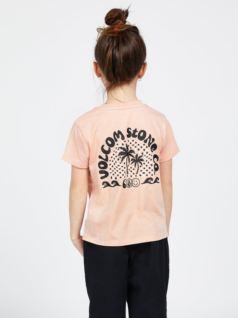 Girls Last Party Short Sleeve Tee - Hazey Pink (R3542200_HZP) [B]