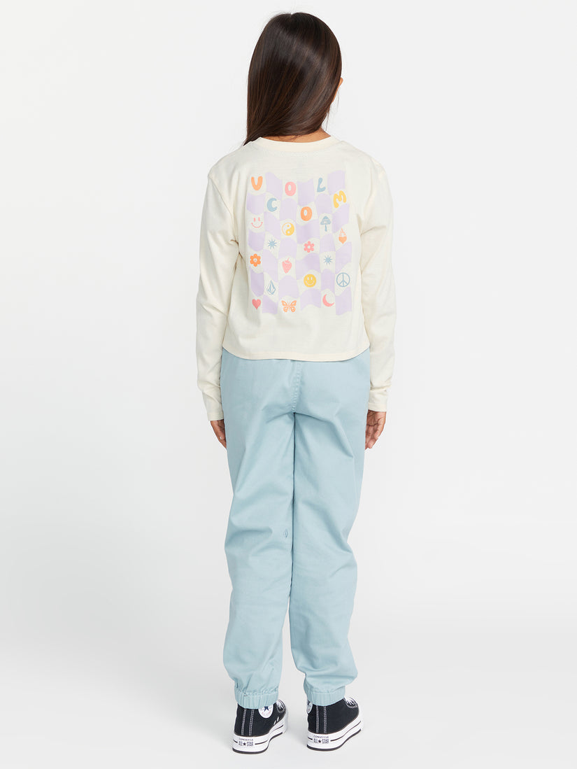 Girls Pocket Dial Long Sleeve Tee - Cloud (R3632303_CLO) [4]