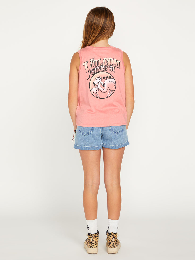 Girls Flexin Muscle Tank - Desert Pink (R4512300_DSP) [2]