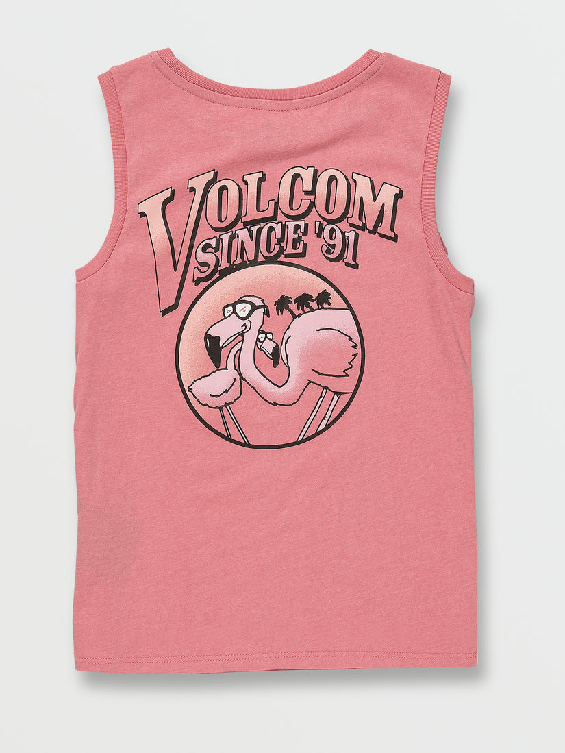 Girls Flexin Muscle Tank - Desert Pink (R4512300_DSP) [B]