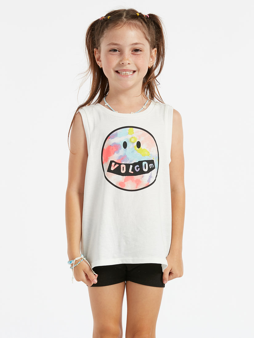 Big Girls Flexin Muscle Tank - Star White (R4522200_SWH) [F]