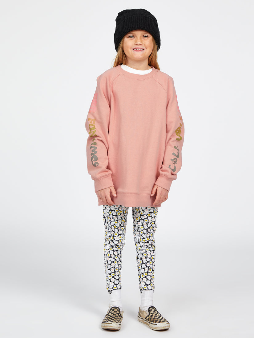 Girls Truly Stokin Boyfriend Sweatshirt - Hazey Pink (R4622200_HZP) [6]