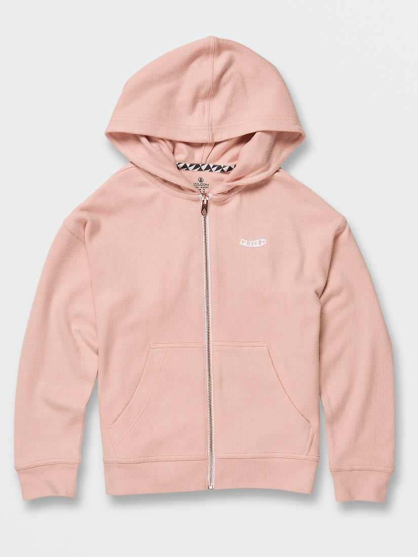 Girls Lived In Lounge Zip Up Hoodie - Hazey Pink (R4812102_HZP) [6]