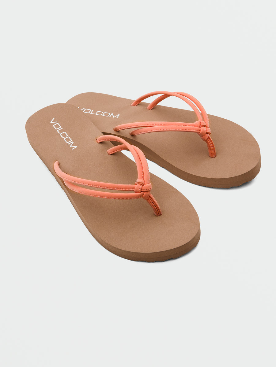 Girls Forever And Ever Sandals - Papaya – Volcom US