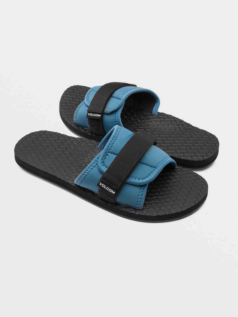 Eco Recliner Slide Sandals - Navy (V0812356_NVY) [F]