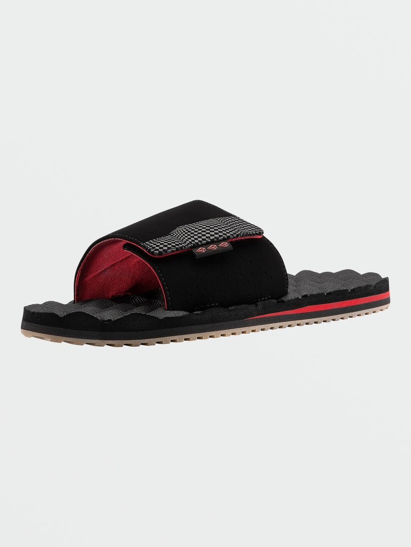 Recliner Slide Sandals - Ribbon Red (V0812357_RNR) [4]