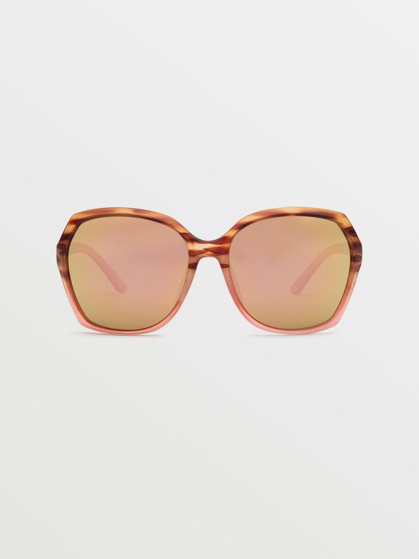 Psychic Sunglasses - Matte Punk Tort/Bronze Champagne Chrome (VE02403522_0000) [1]