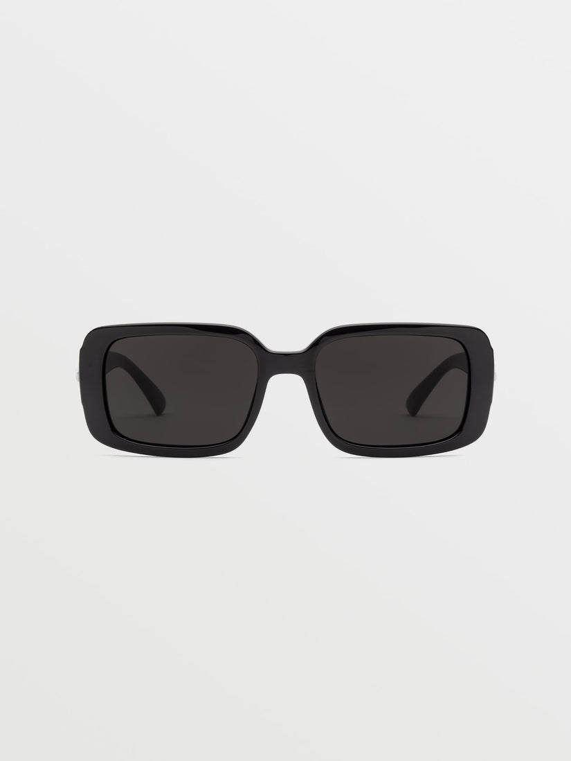 True Sunglasss - Gloss Black/Gray (VE03300201_0000) [F]