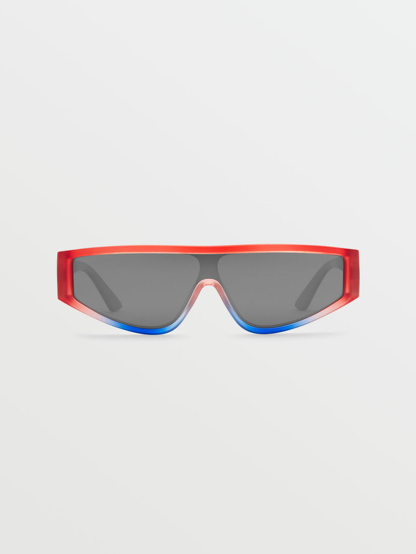 Vinyl Glaze Sunglasses - Stars & Stripes/Silver Mirror (VE04205318_STS) [F]