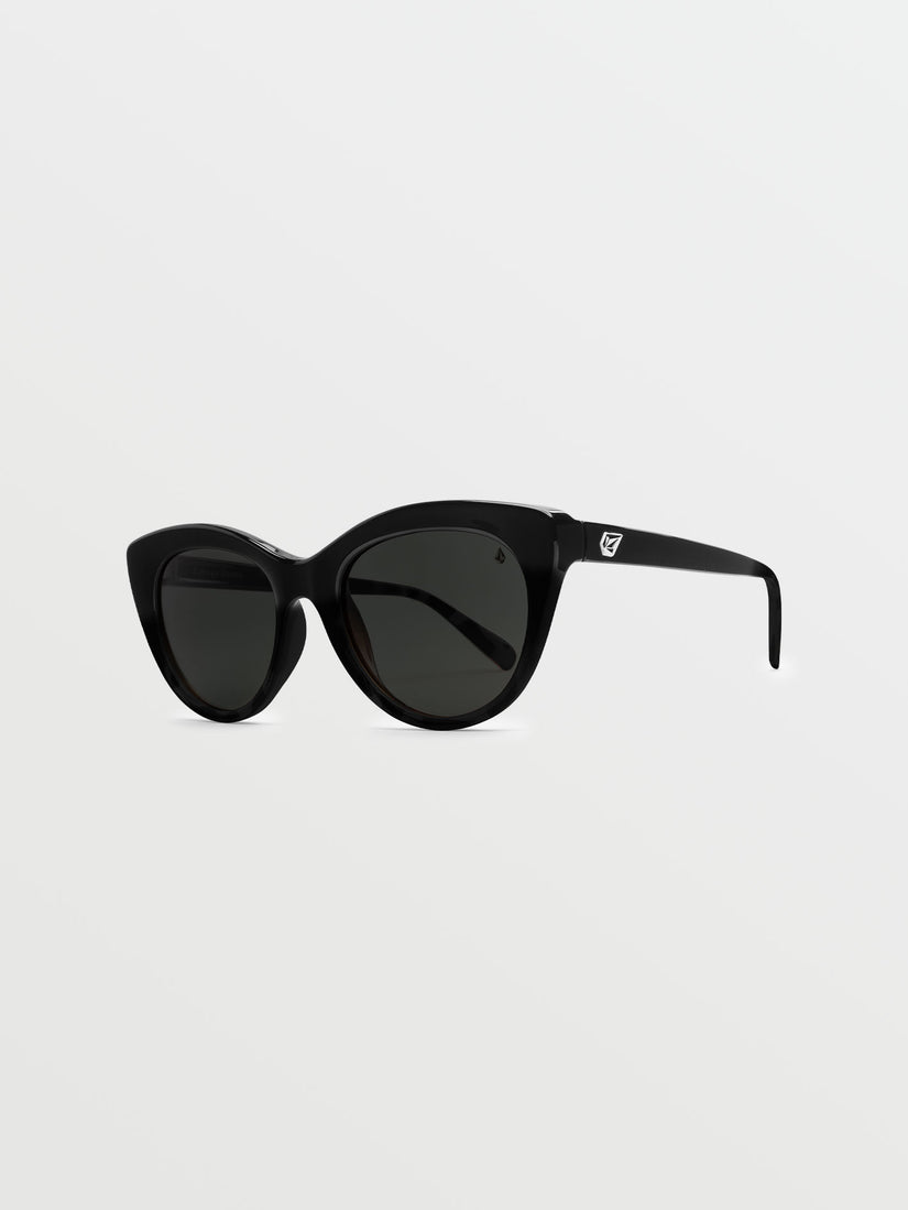 Eyeeye Stone Sunglasses - Gloss Black/Gray (VE04500201_BLK) [B]