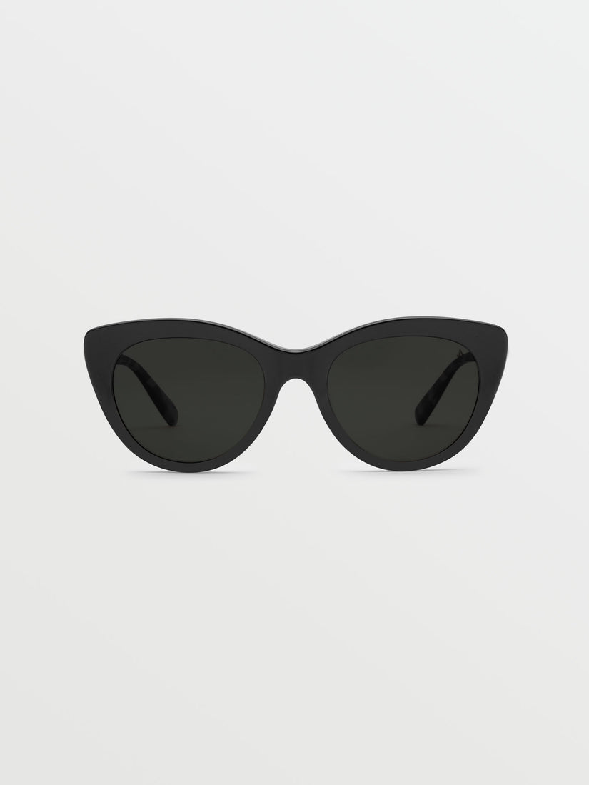 Eyeeye Stone Sunglasses - Gloss Black/Gray (VE04500201_BLK) [F]