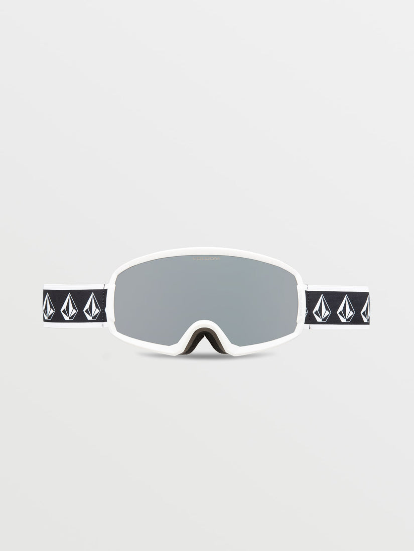 Migrations Goggle with Bonus Lens - White Rerun / Silver Chrome