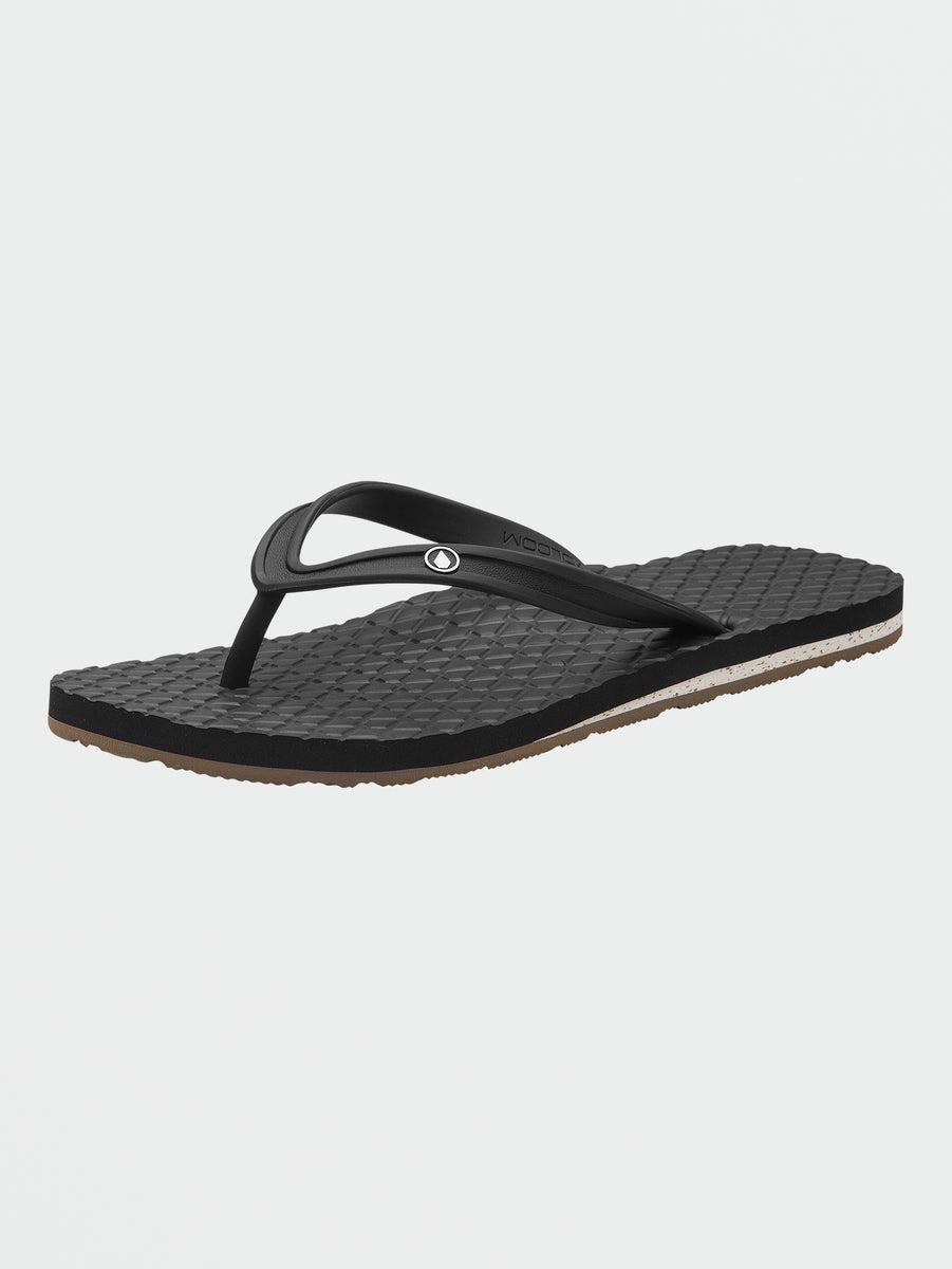 Eco Concourse Sandals - Black White – Volcom US