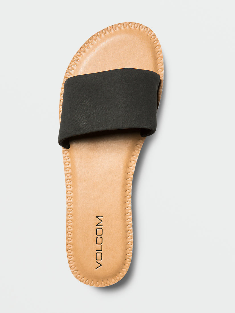 Simple Slide Sandals - Black (W0812350_BLK) [1]