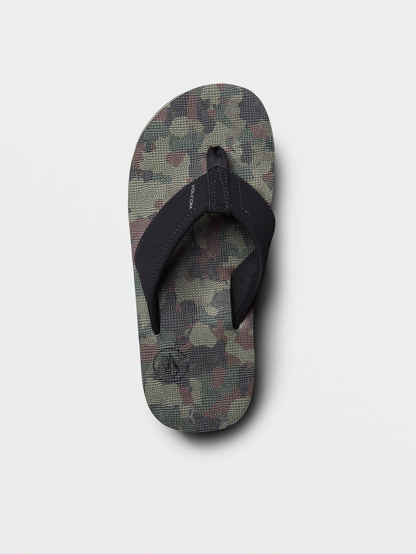 Victor Big Youth Sandals - Dark Camo