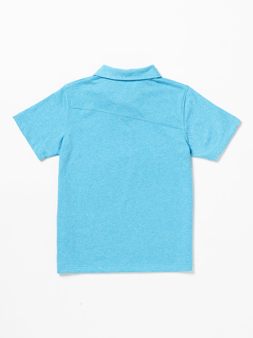 Little Boys Wowzer Polo Short Sleeve Shirt - Turkish Blue (Y0112303_TRK) [B]