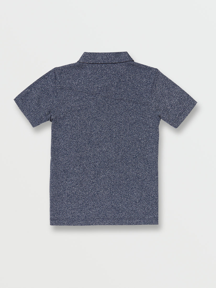 Little Boys Wowzer Short Sleeve Polo - Baja Indigo (Y0132102_BAI) [B]