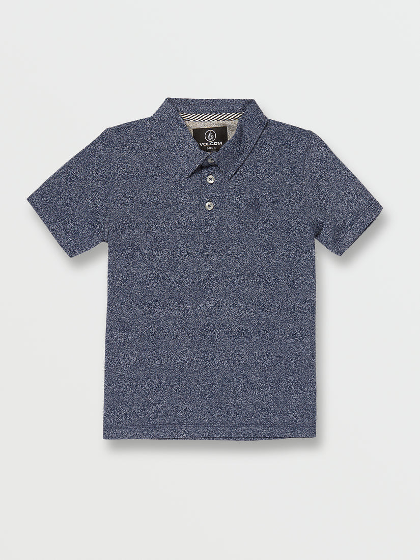 Little Boys Wowzer Short Sleeve Polo - Baja Indigo (Y0132102_BAI) [F]