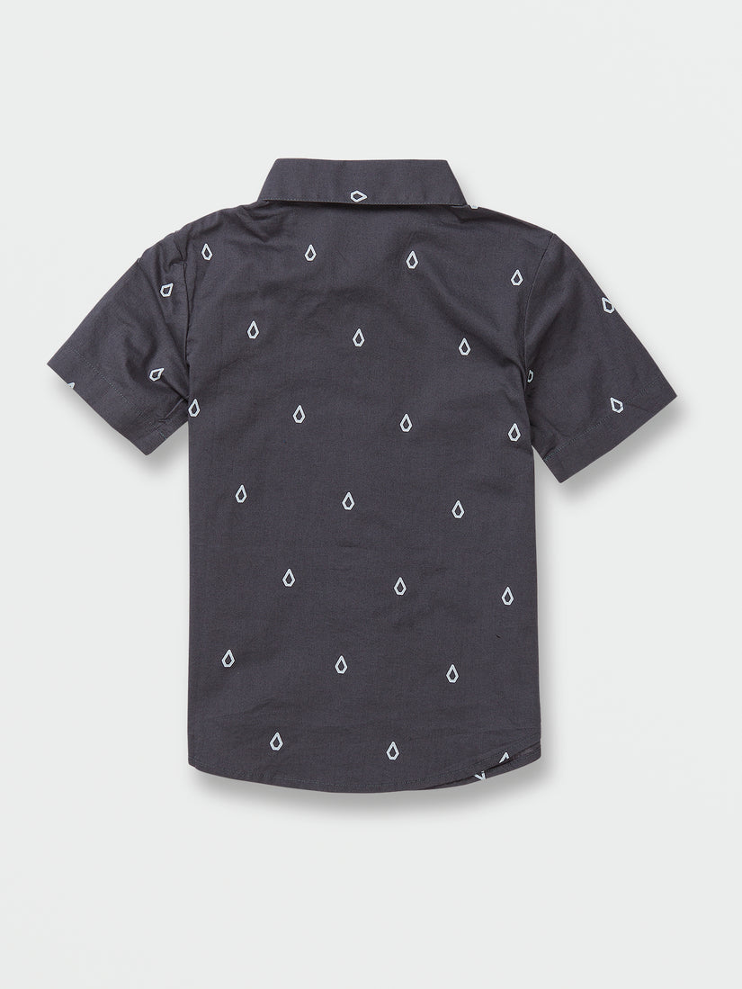 Little Boys Patterson Short Sleeve Shirt - Faded Navy