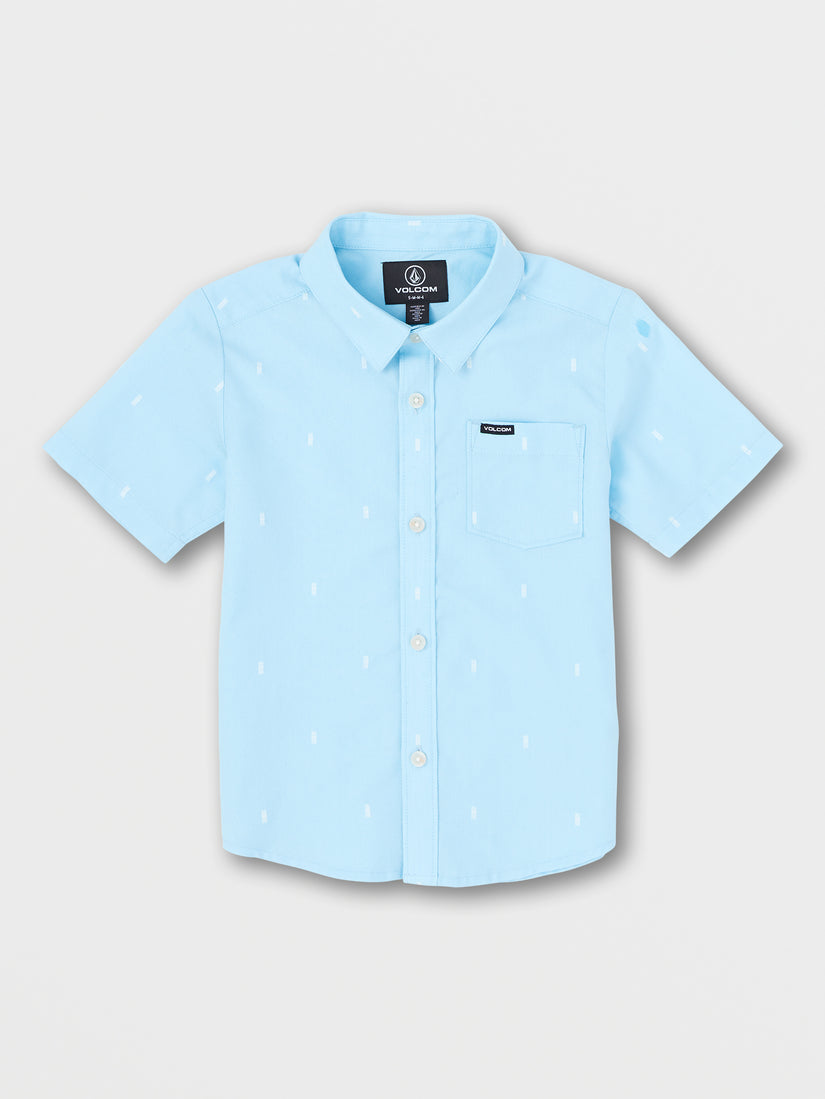 Little Boys Salford Short Sleeve Shirt - Washed Blue (Y0432201_WBU) [B]