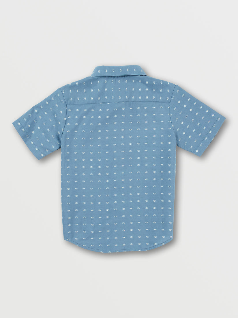 Little Boys Stone Mags Short Sleeve Shirt - Slate Blue (Y0442203_SLB) [1]