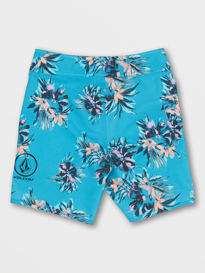 Little Boys Manic 2 Trunks - Blue Combo 4