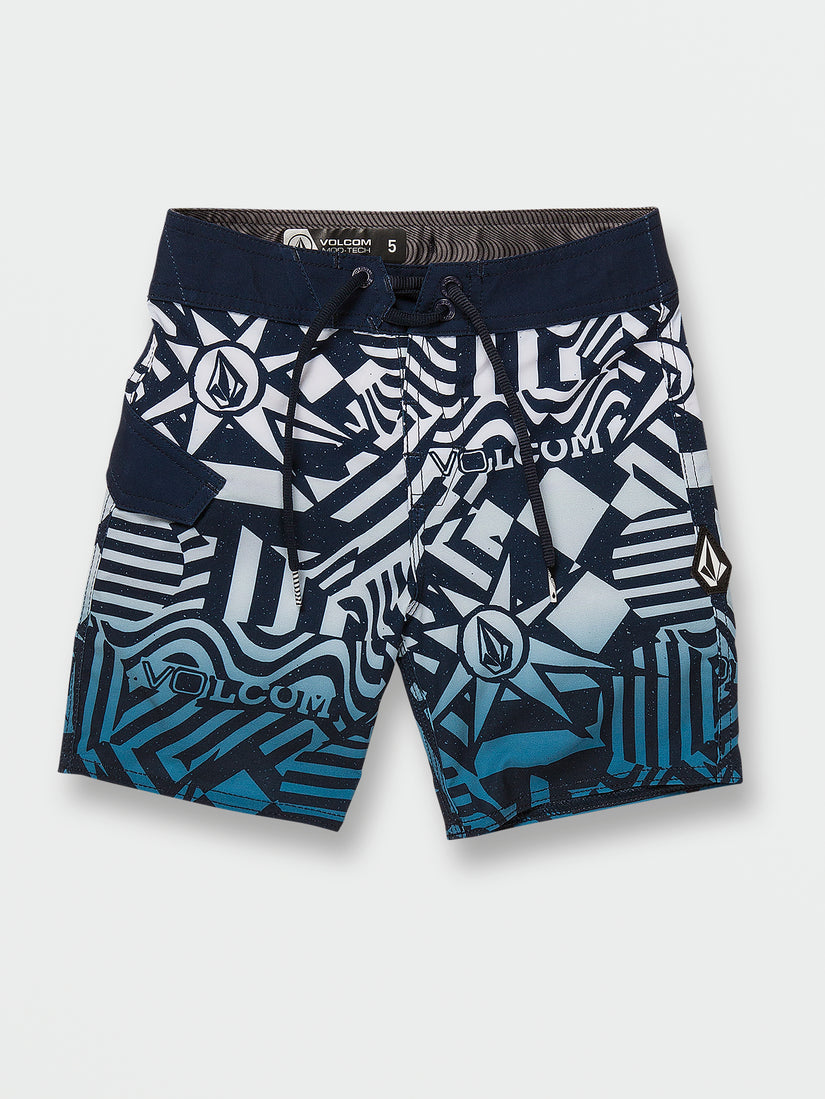 Little Boys Ringer Mod-Tech Trunks - Navy (Y0812334_NVY) [F]