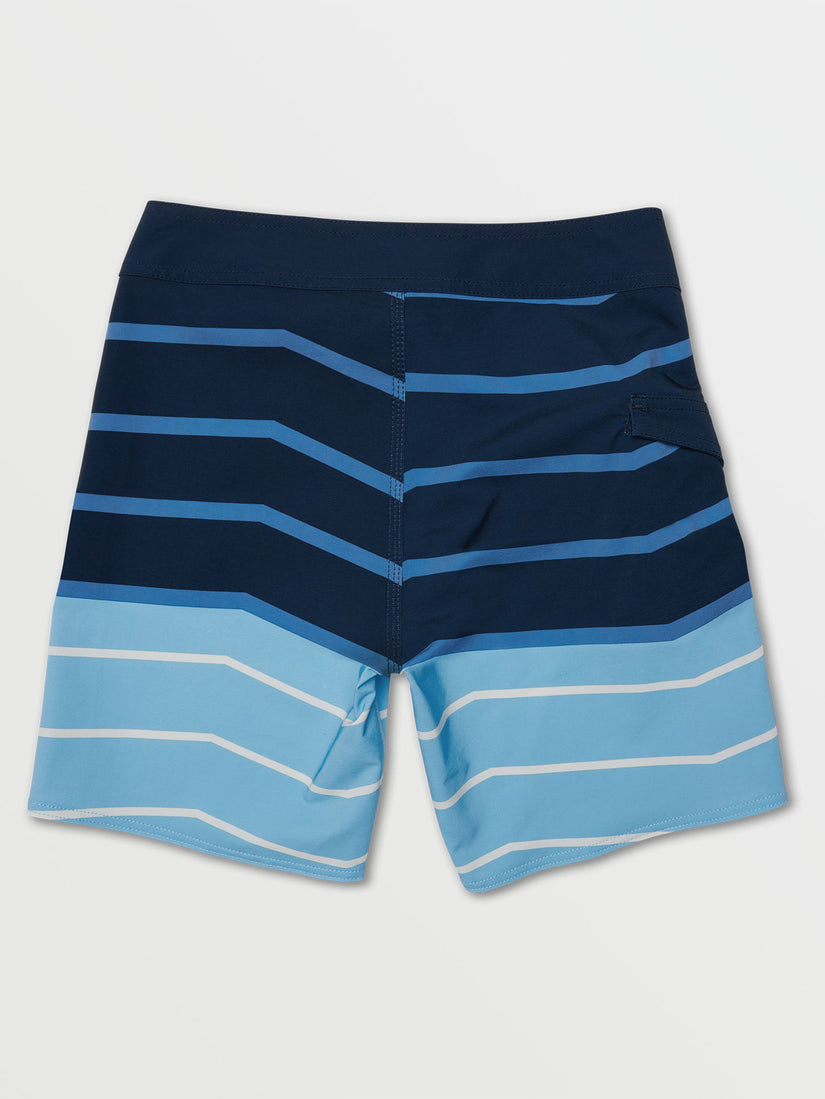 Little Boys Swipe Strip Mod-Tech Trunks - Navy