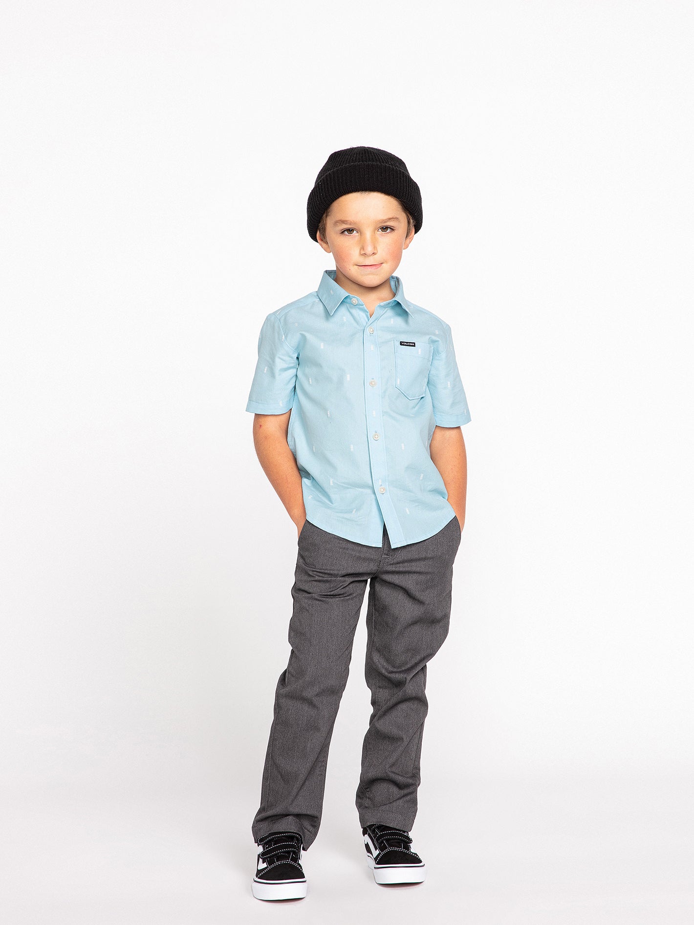 Little Boys Frickin Modern Stretch Chino Pants - Charcoal Heather ...