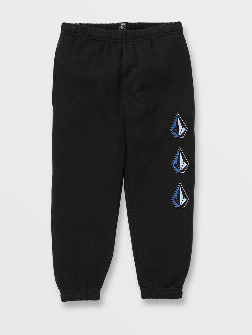 Little Boys Iconic Stone Fleece Pants - New Black (Y1232200_NBK) [F]