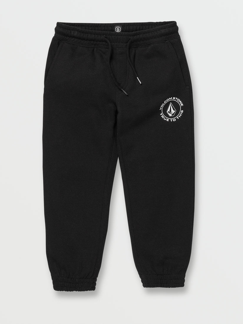 Little Boys Black Friday Fleece Pants - Black (Y1242202_BLK) [F]