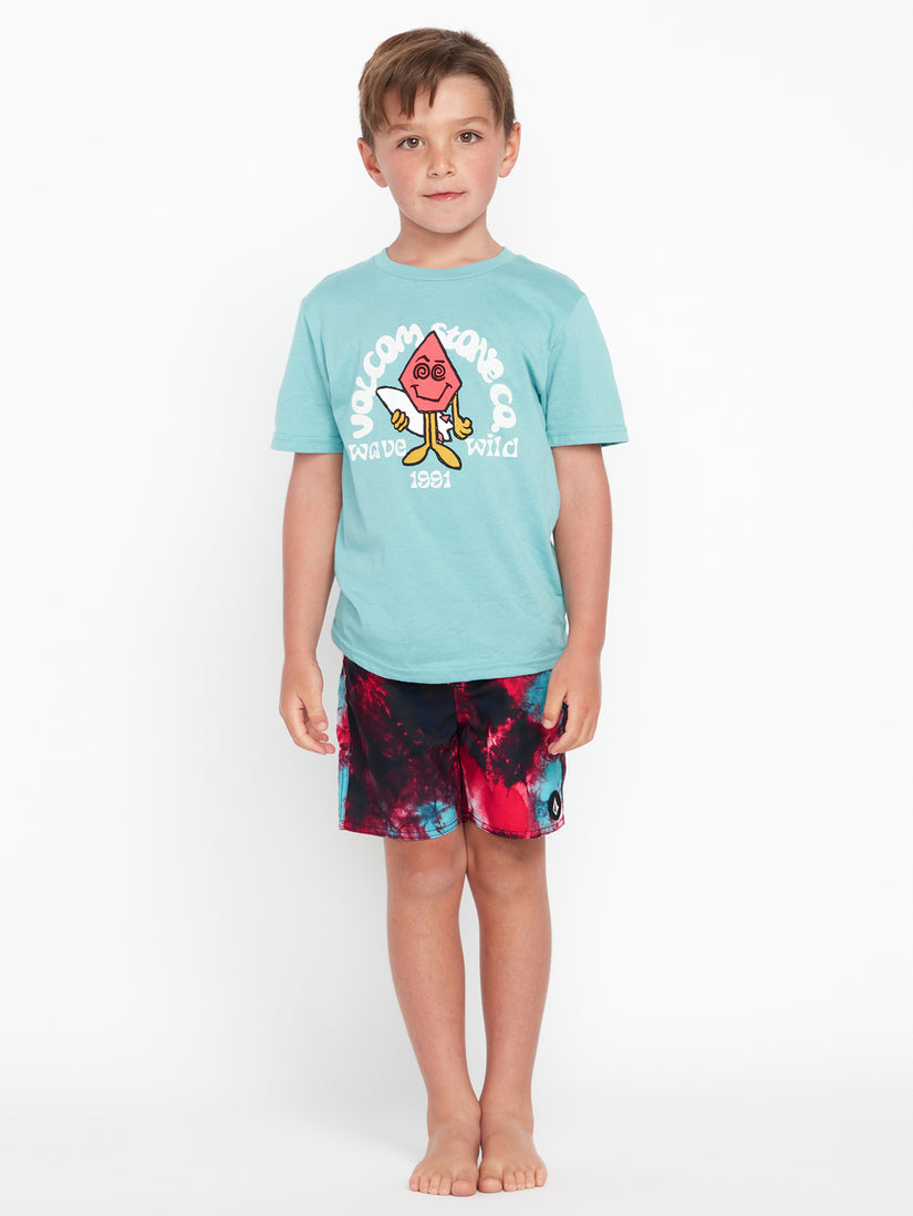 Little Boys Saturate Trunks - Red