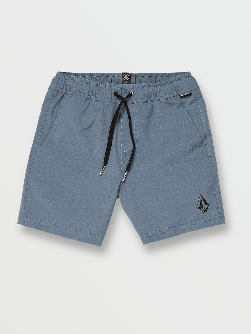 Little Boys Understoned Elastic Waist Hybrid Shorts - Slate Blue (Y3242131_SLB) [F]