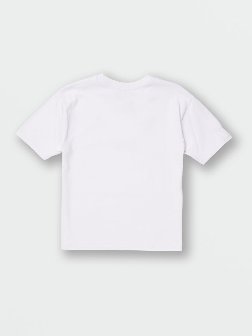 Little Boys Dactal Short Sleeve Tee - White (Y3512335_WHT) [B]