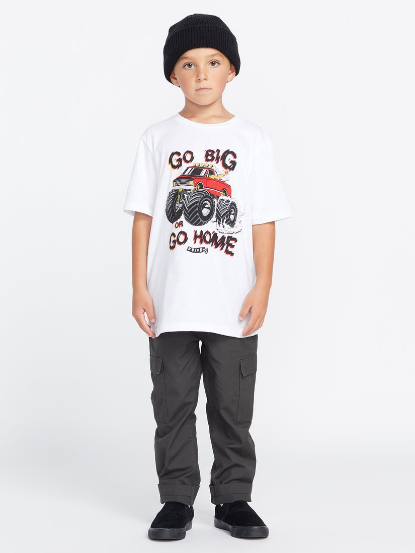 Little Boys Going Big Short Sleeve Tee - White (Y3532332_WHT) [30]